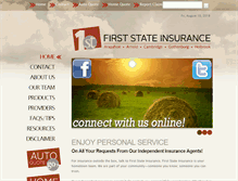 Tablet Screenshot of nebfirststateinsurance.com
